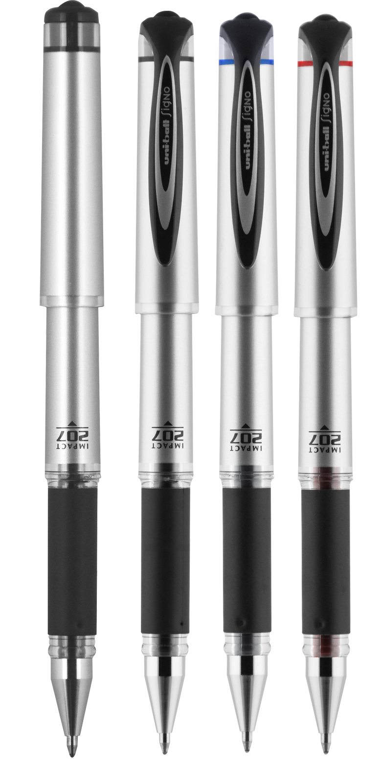 uni-ball uni-ball® Stylo à bouchon au gel Impact 207 - GIC Black