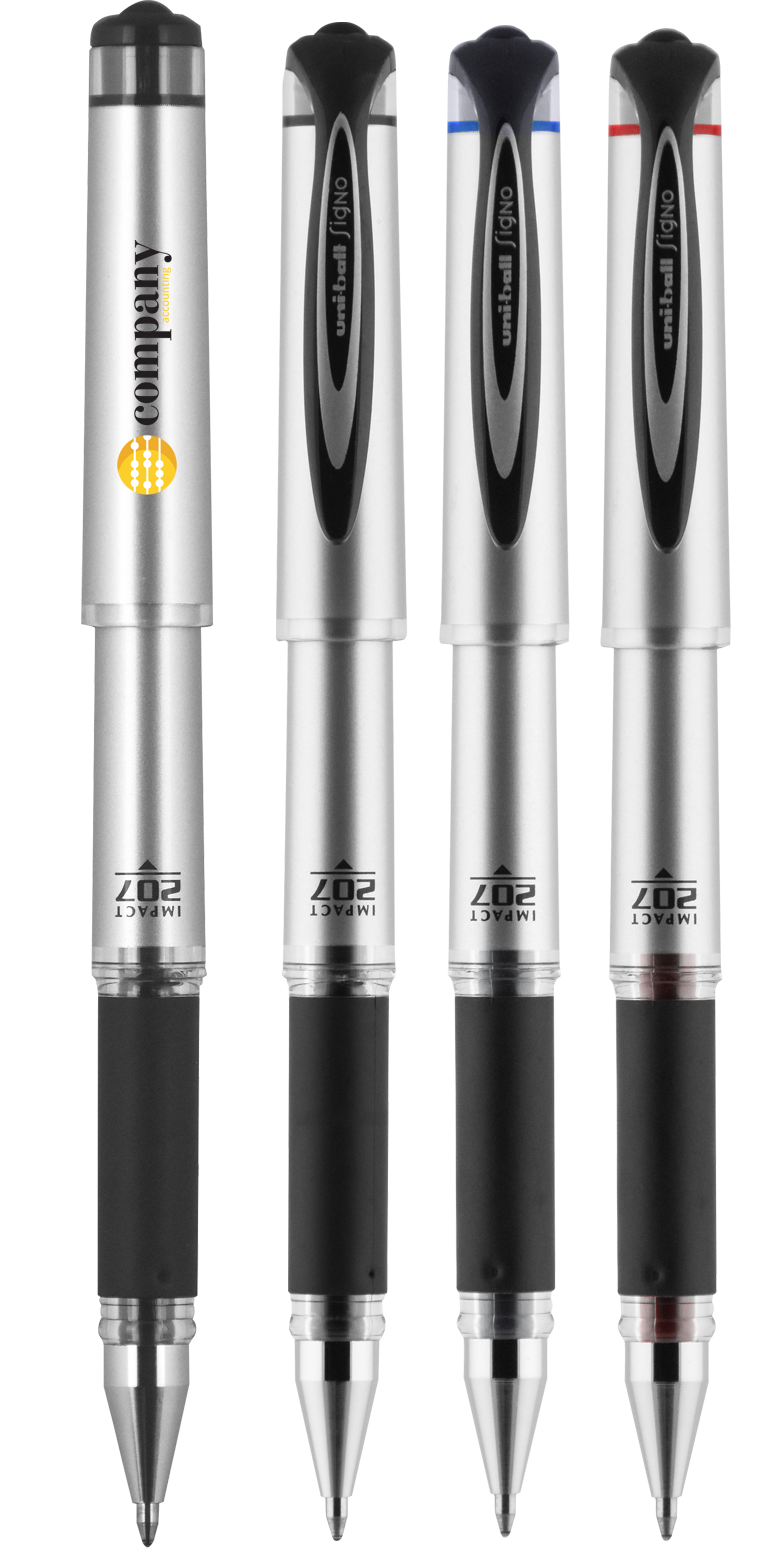 uni-ball uni-ball® Stylo à bouchon au gel Impact 207 - GIC Black