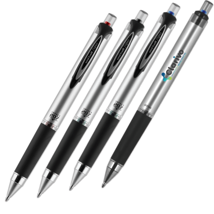 uni-ball uni-ball® Stylo rétractable au gel Impact 207 - GIRT Black