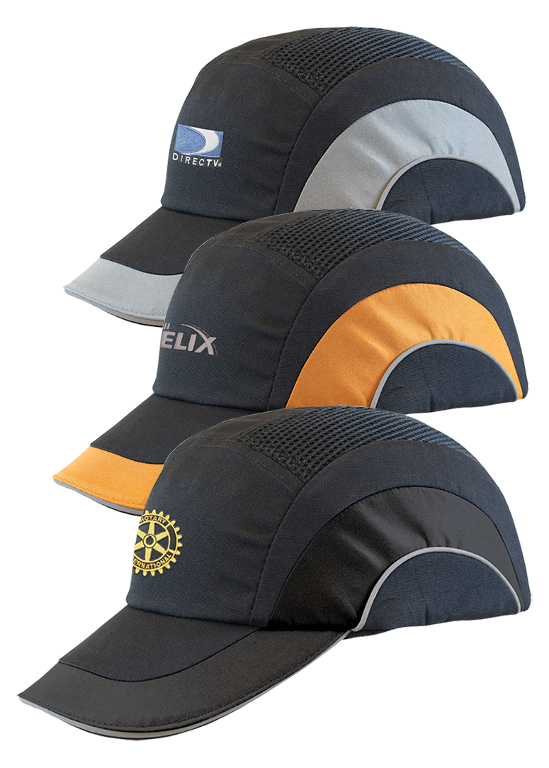2.75" Casquette de Sécurité Hard Cap A1™ - HH11B Black