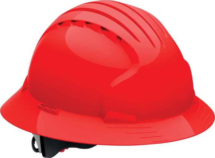 Evolution™ 6161 Casque de Sécurité Brim Pleine - HH18 red