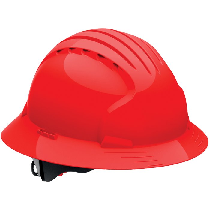 Evolution™ 6161 Casque de Sécurité Brim Pleine - HH18 red