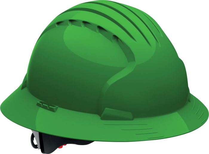 Evolution™ 6161 Casque de Sécurité Brim Pleine - HH18 green
