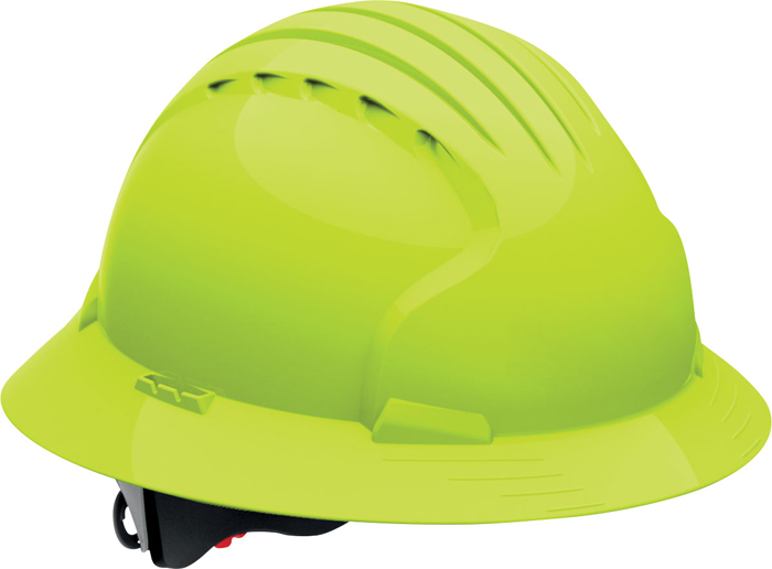 Evolution™ Casque de Sécurité Brim Pleine Hi-Vis - HH18HV Yellow