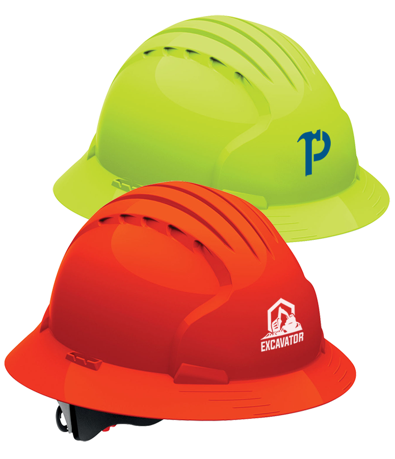 Evolution™ Casque de Sécurité Brim Pleine Hi-Vis - HH18HV Yellow