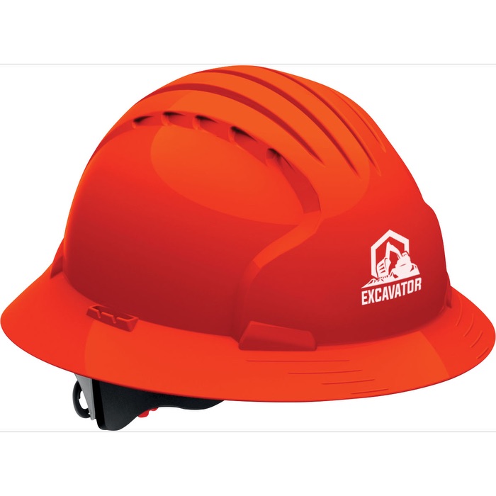 Evolution™ Casque de Sécurité Brim Pleine Hi-Vis - HH18HV orange
