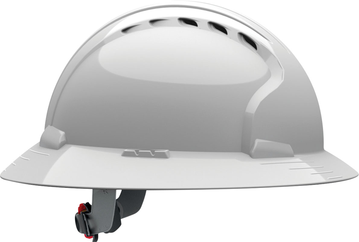 Evolution™ Casque de Sécurité Brim Pleine Vented - HH18V White