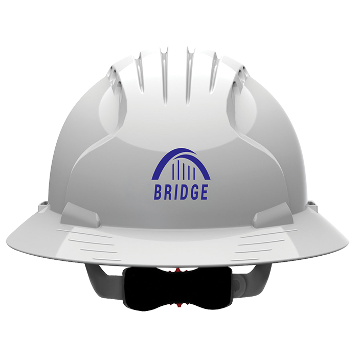 Evolution™ Casque de Sécurité Brim Pleine Vented - HH18V white