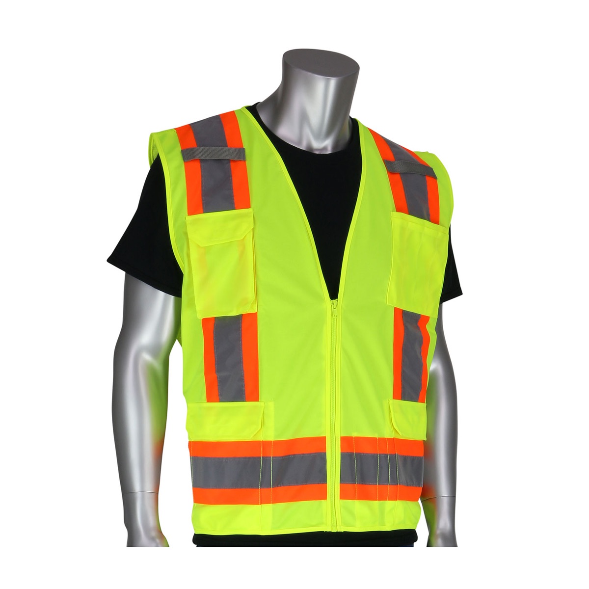 Class 2 Vest 6 Pocket - HV02 Yellow