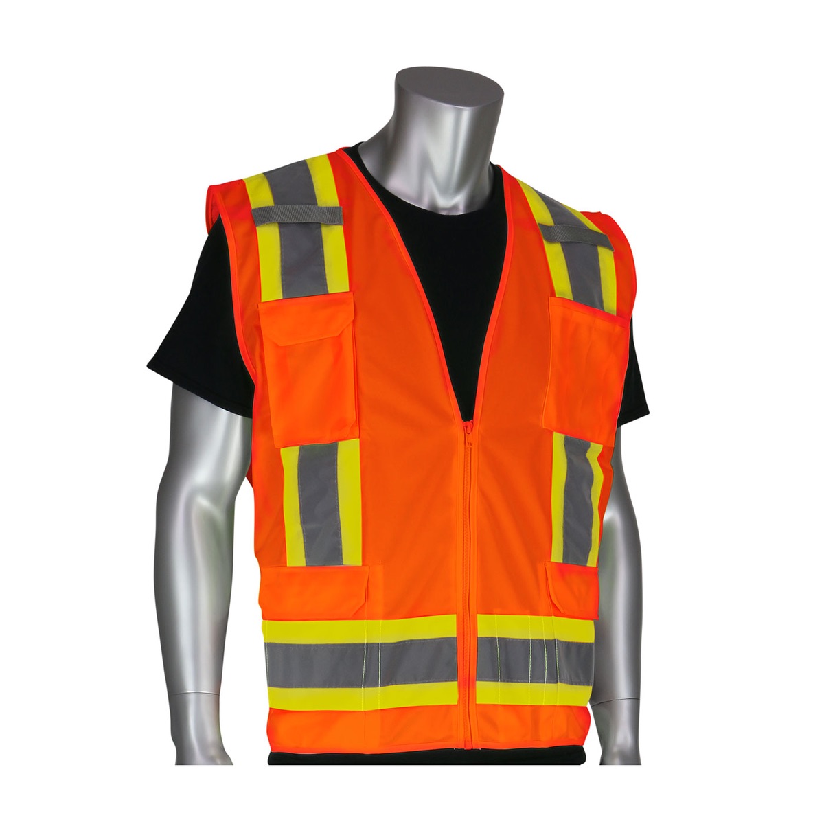 Class 2 Vest 6 Pocket - HV02 Yellow