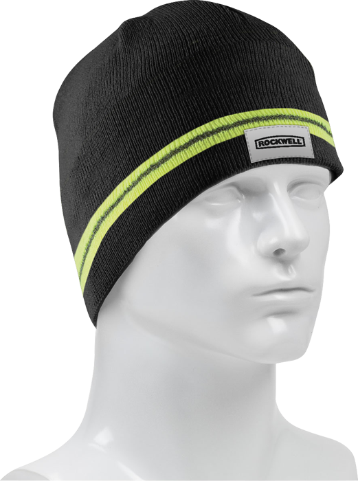 Tuque Avec Bande Réfléchissante - HV100 Black