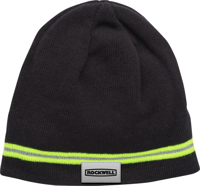 Tuque Avec Bande Réfléchissante - HV100 Black