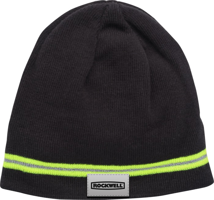 Tuque Avec Bande Réfléchissante - HV100 Black