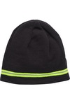 Tuque Avec Bande Réfléchissante - HV100 Black