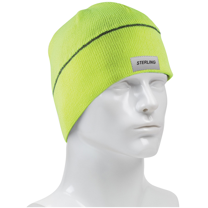 Tuque Avec Bande Réfléchissante - HV100 lime yellow