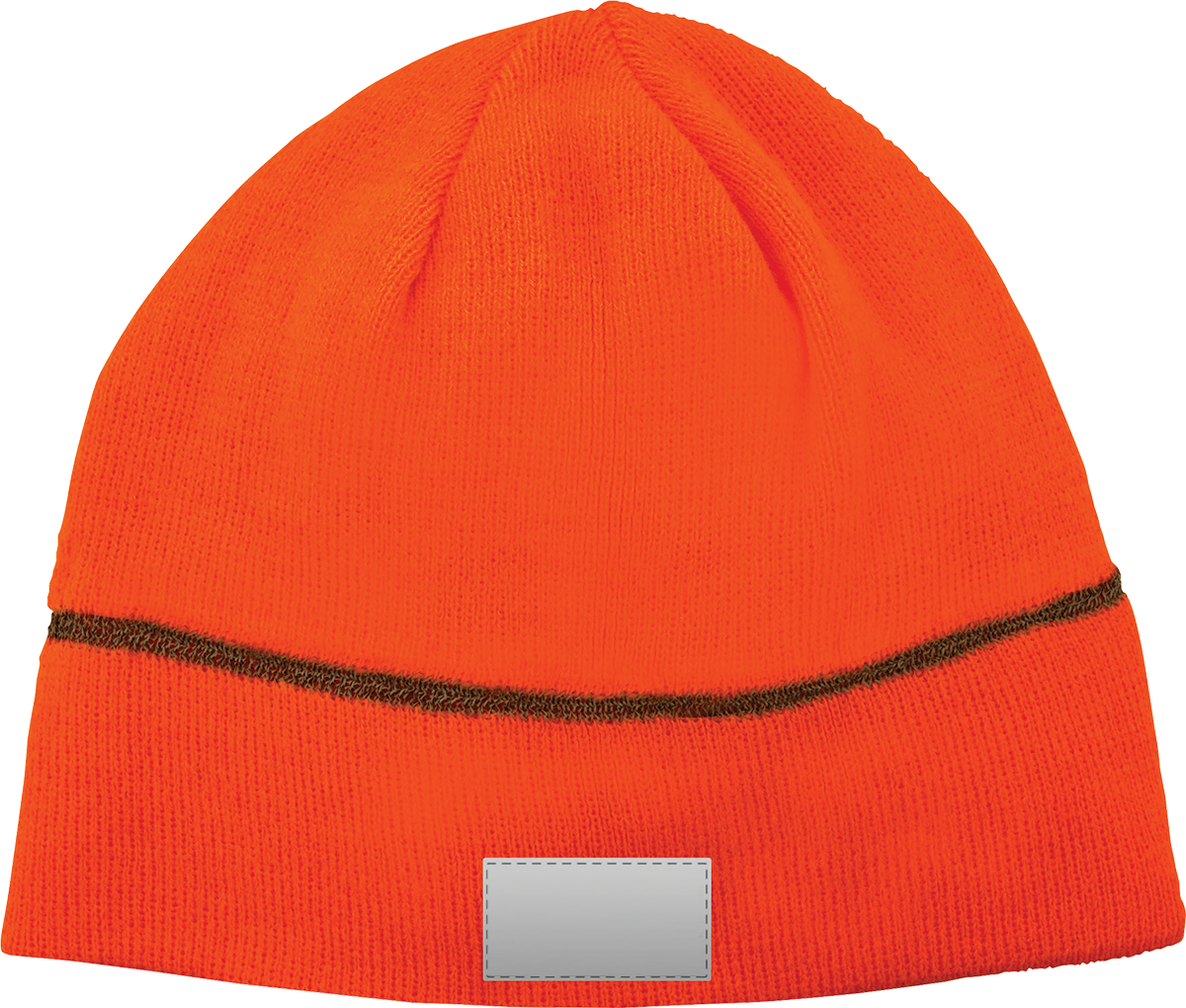 Tuque Avec Bande Réfléchissante - HV100 orange