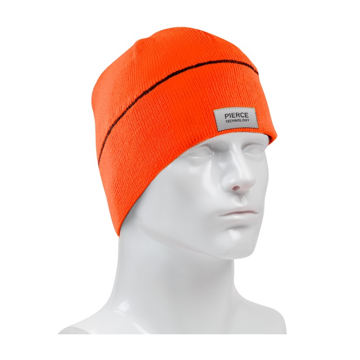 Tuque Avec Bande Réfléchissante - HV100 orange