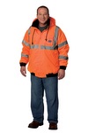 Blouson d'Aviateur à Double Usage Value - HV43 orange