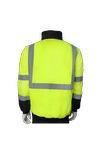 Blouson d’aviateur avec amovible en polaire - HV46 Yellow