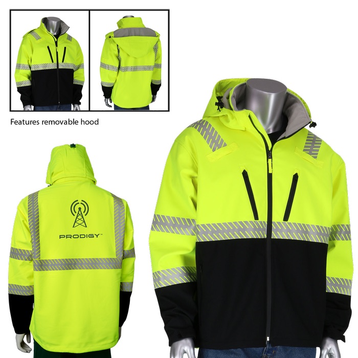  Blouson doux en Ripstop à bord noir – Niveau 3 - HV47