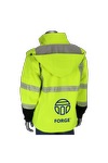 Blouson doux en Ripstop à bord noir – Niveau 3 - HV47 Yellow
