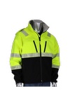Blouson doux en Ripstop à bord noir – Niveau 3 - HV47 Yellow