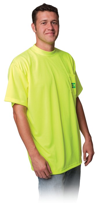 Tee-Shirt Manches Courtes Non-ANSI - HV51 lime yellow