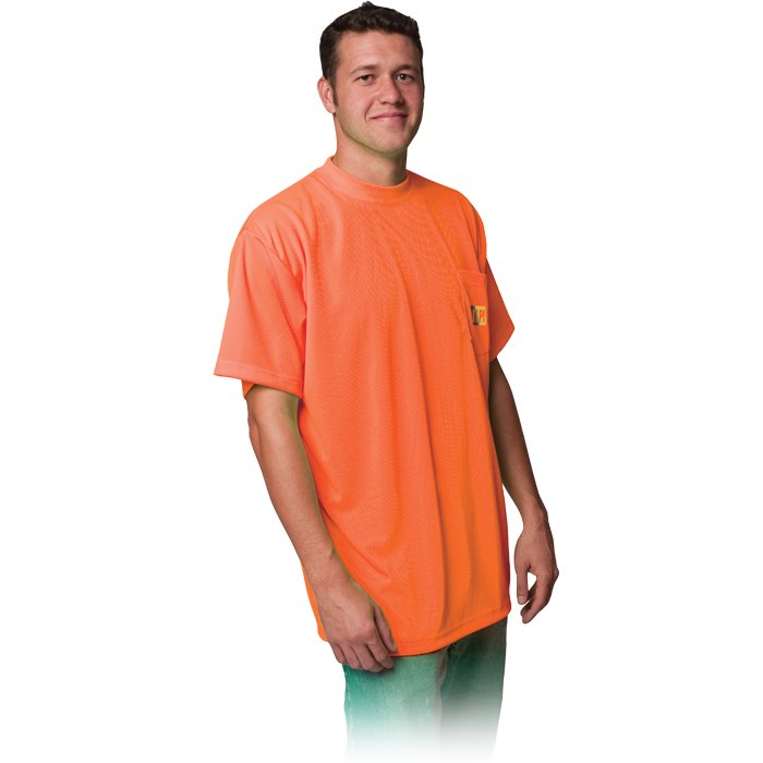 Tee-Shirt Manches Courtes Non-ANSI - HV51 orange