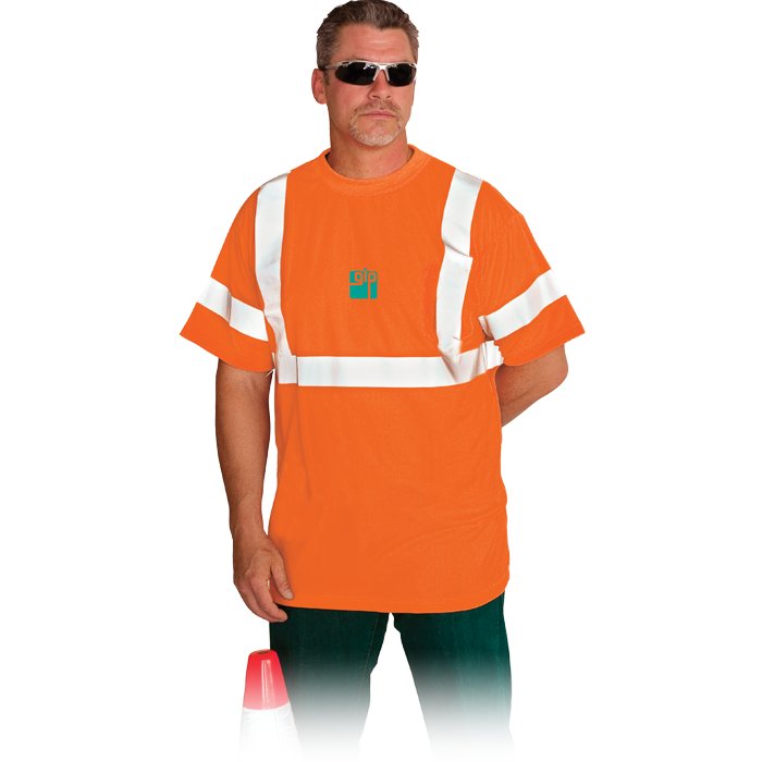 Tee-Shirt Manches Courtes Classe 3 - HV54 orange