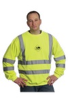 Sweat-Shirt Ras du Cou Classe 3 - HV55 lime yellow