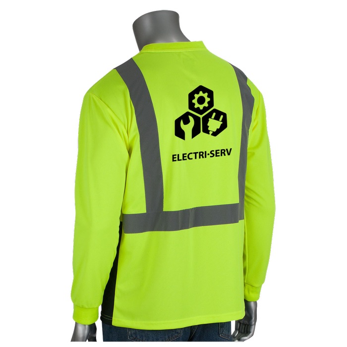 T-shirt à manches longues SPF 50+ Niveau 2 - HV65 Yellow