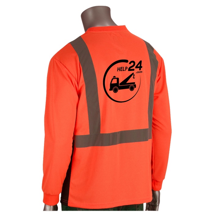 T-shirt à manches longues SPF 50+ Niveau 2 - HV65 Yellow