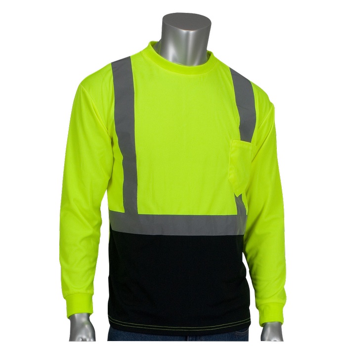 T-shirt à manches longues SPF 50+ Niveau 2 - HV65 Yellow