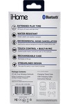 iHome iHome® XT-49 True Wireless Earbuds & Charger Case - IH03 White
