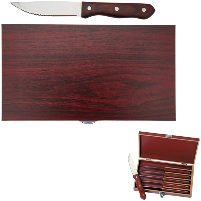 Ensemble de Couteaux à Steak - KS08 Wood