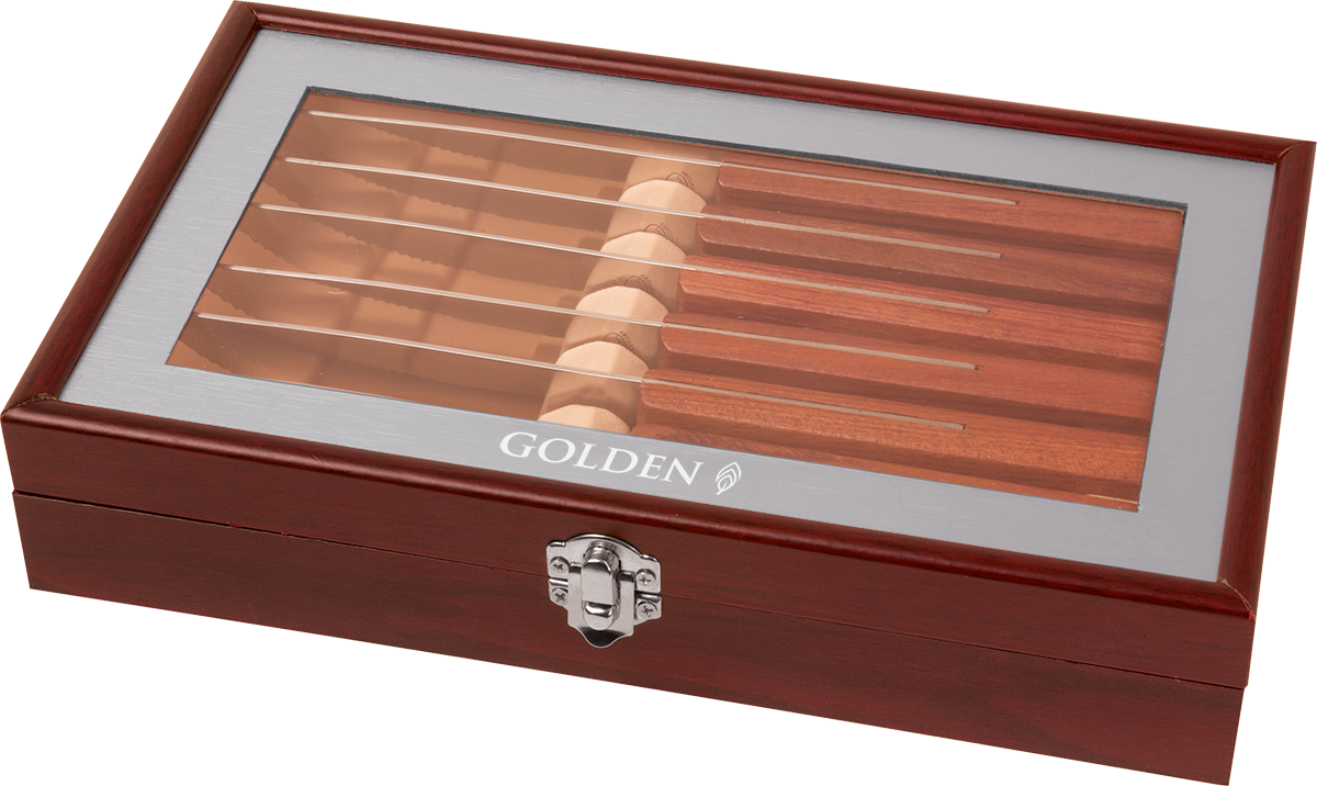 Niagara Ensemble de Couteaux à Steak 6 pcs - KS58 Wood