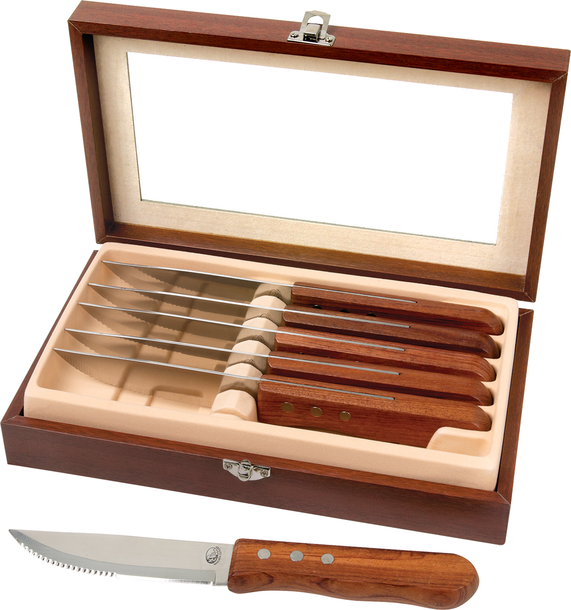 Niagara Ensemble de Couteaux à Steak 6 pcs - KS58 Wood