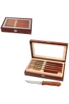 Niagara Ensemble de Couteaux à Steak 6 pcs - KS58 Wood