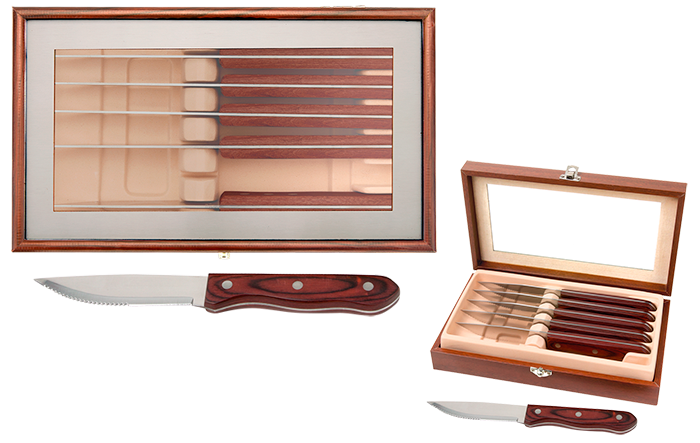 Ensemble de Couteaux à Steak 6 pièces - KS59 Wood