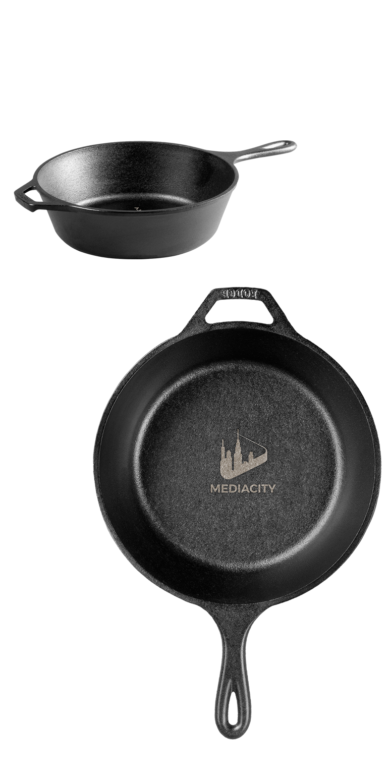 Lodge Lodge® 10.25" / 3.2 Qt Deep Skillet - LCI05 Black