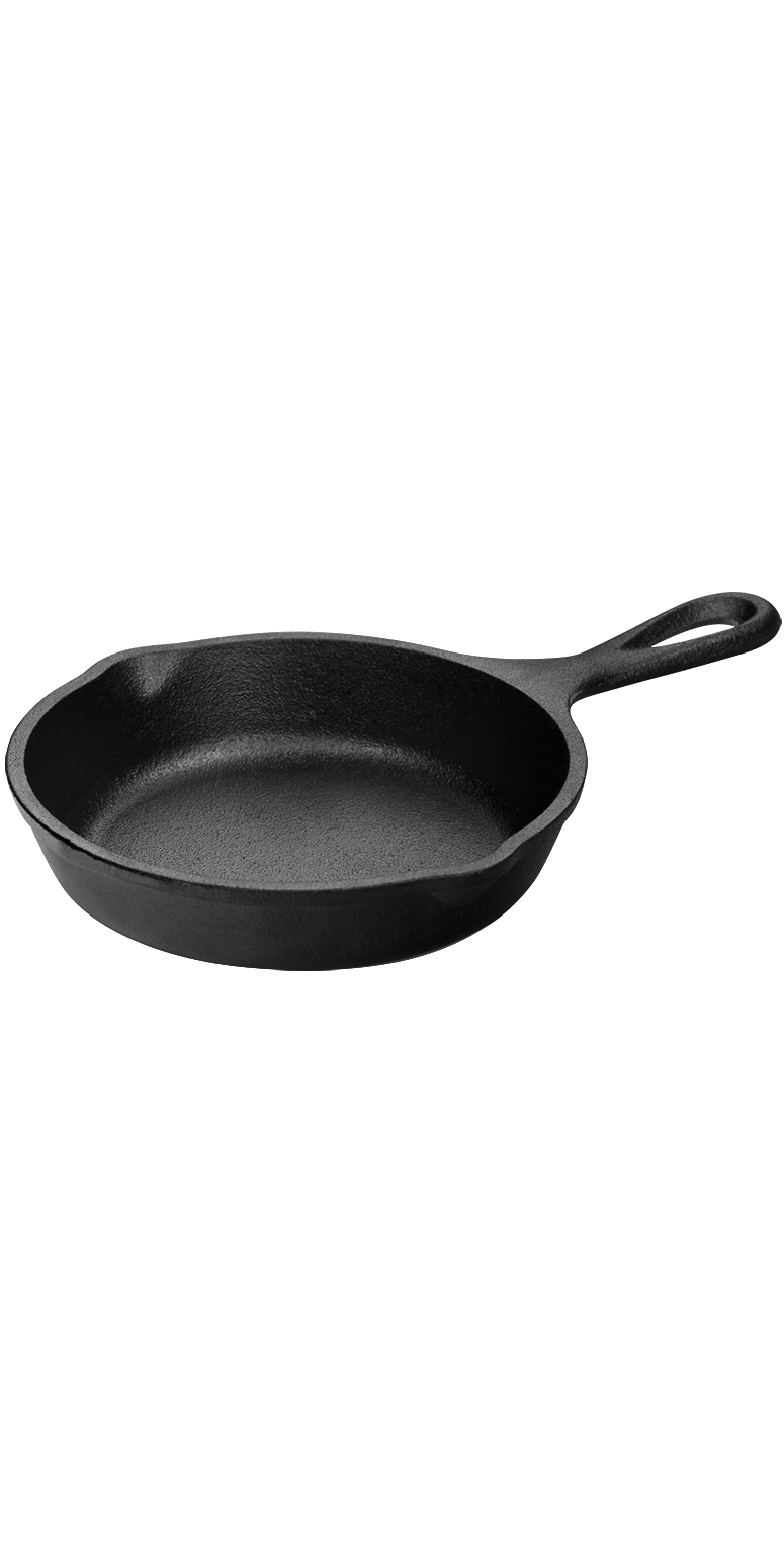Lodge Lodge® 5” Cast Iron Skillet - LCI07 Black