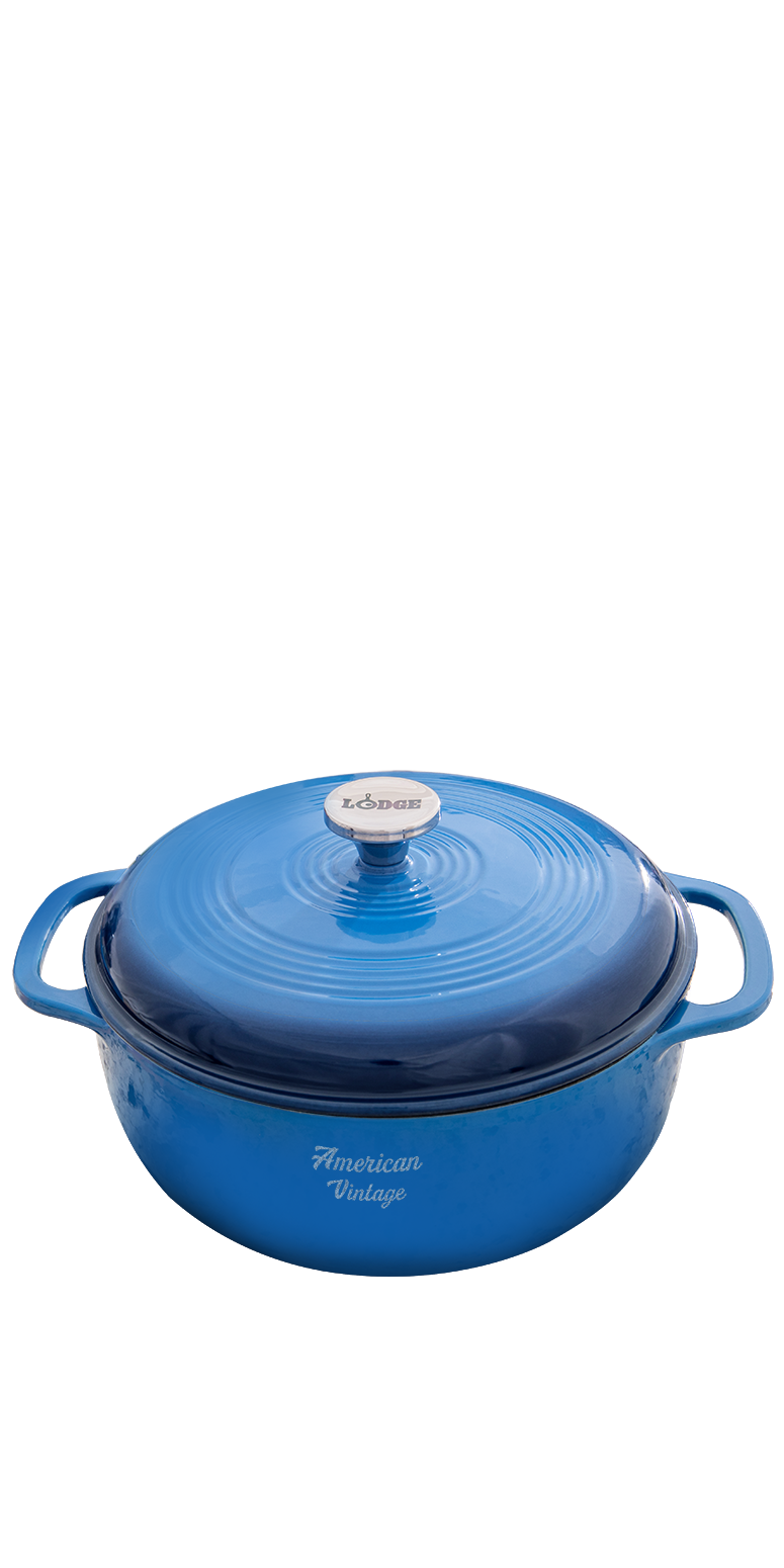 Lodge Lodge® 6 Qt Blue Enameled Cast Iron Dutch Oven - LCI20 Blue