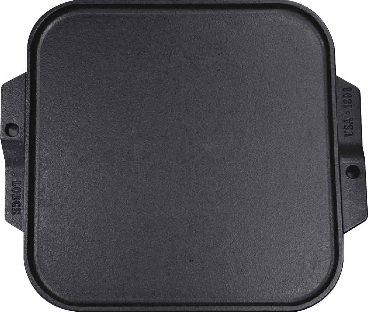 Lodge Lodge® 10.5" Cast Iron Reversible Grill / Griddle - LCI25 Black
