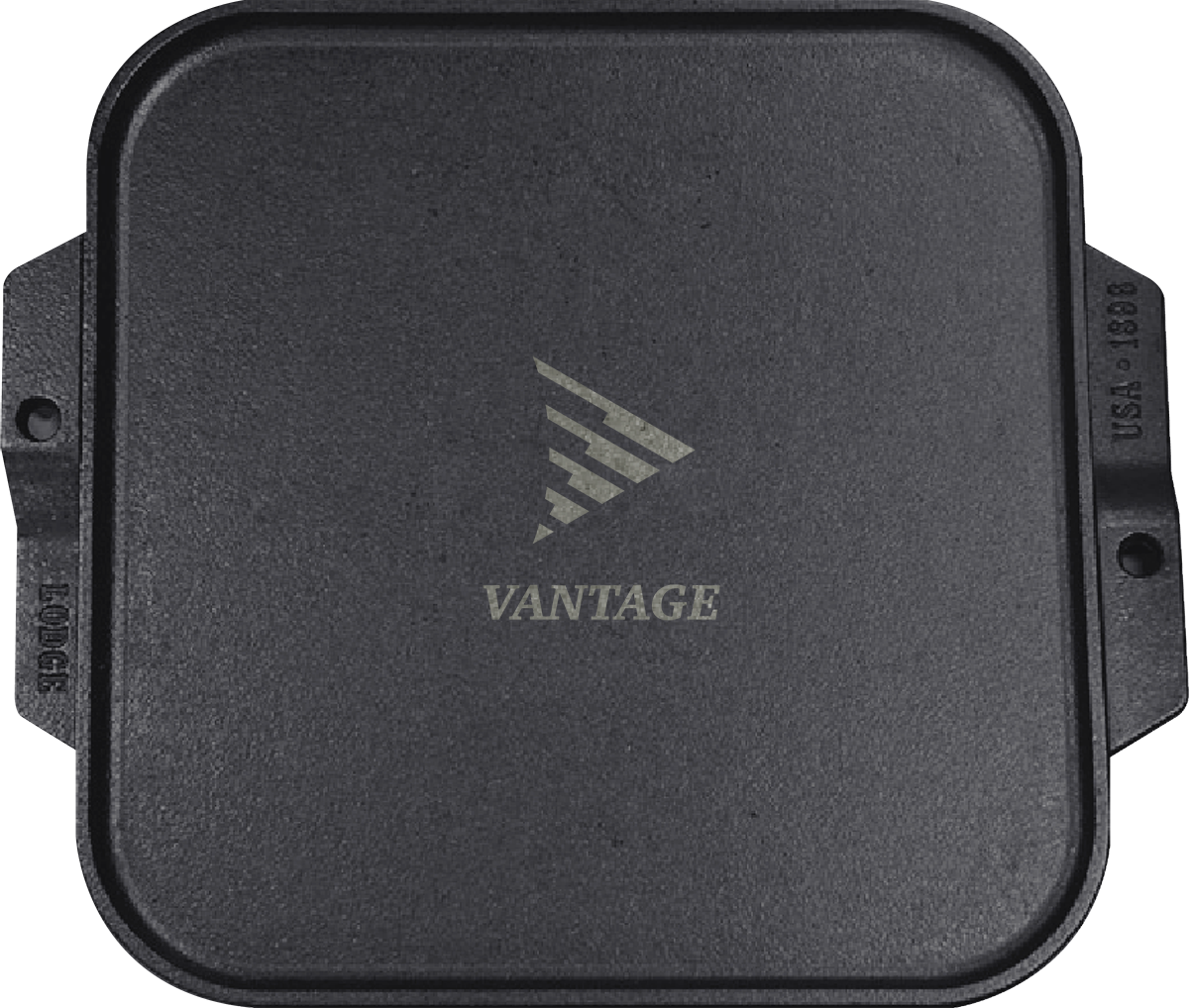 Lodge Lodge® 10.5" Cast Iron Reversible Grill / Griddle - LCI25 Black