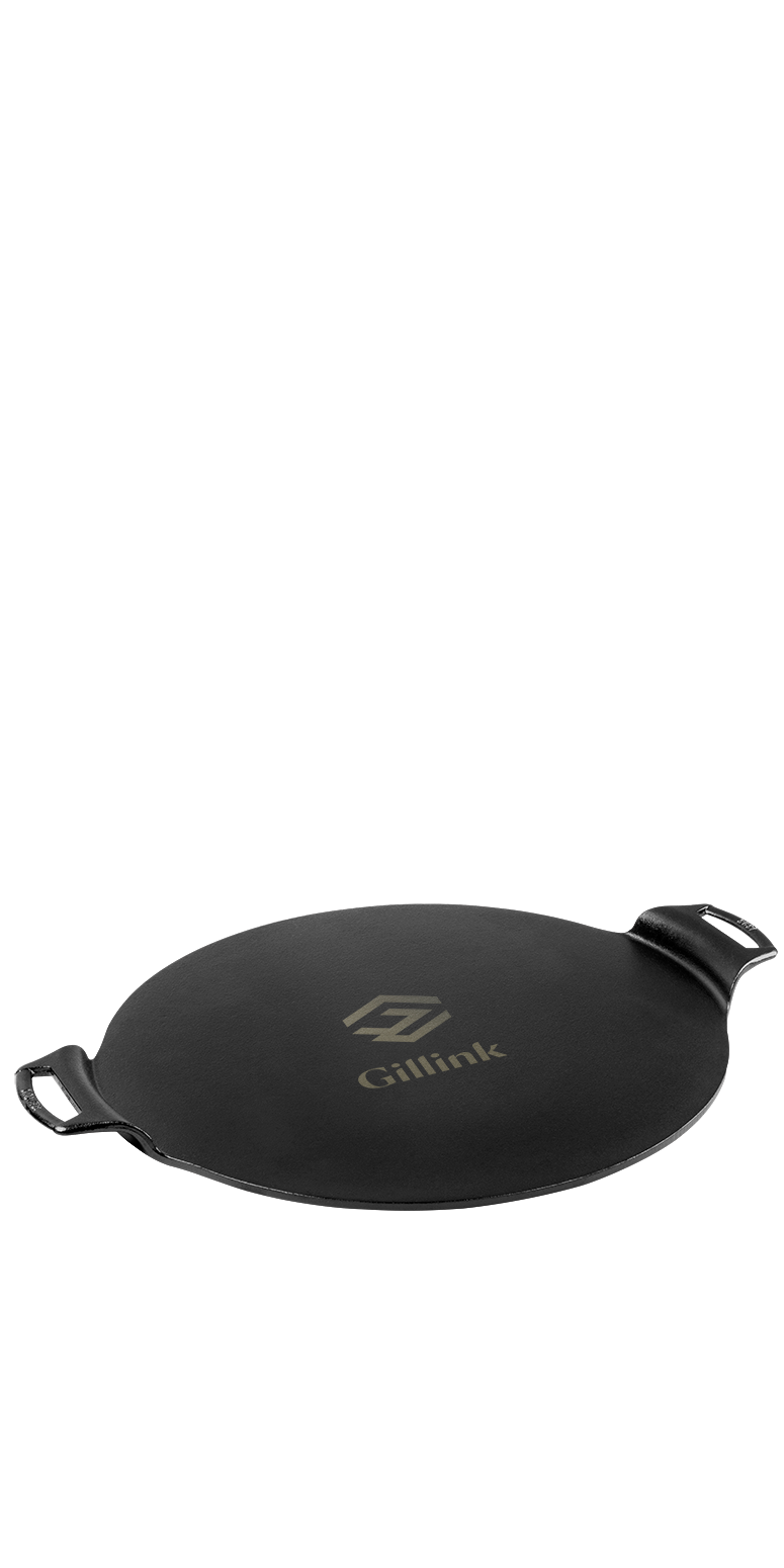 Lodge Lodge® 15" Seasoned Cast Iron Pizza Pan - LCI28 Black