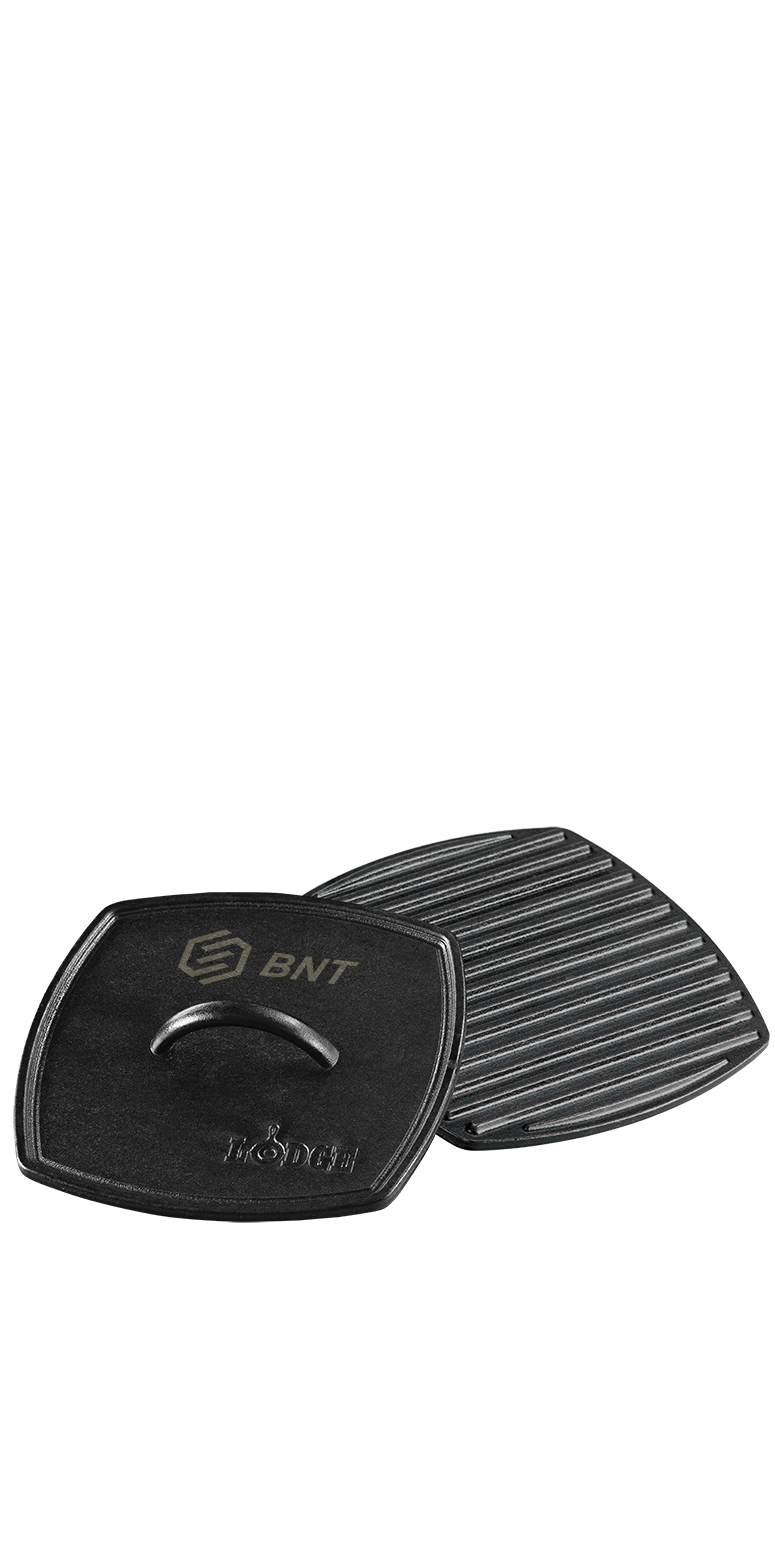 Lodge Lodge® 8.25" Cast Iron Panini Press - LCI29 Black