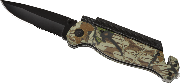 Couteau de survie/secours Camo - MK117 Camo