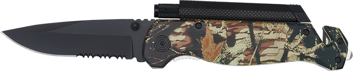Couteau de survie/secours Camo - MK117 Camo