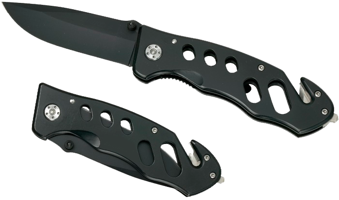 Couteau Protec Rescue - MK68 Black