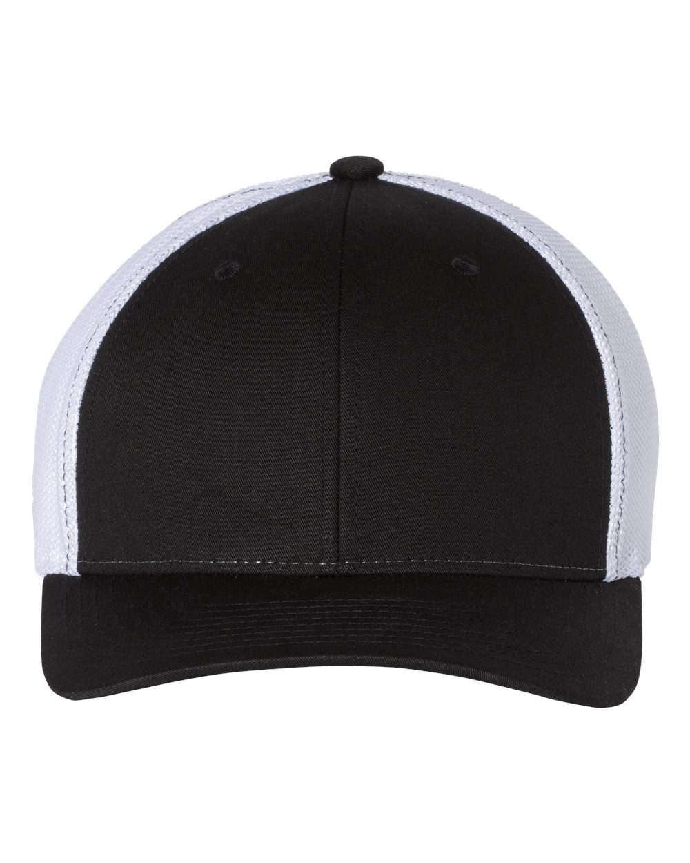 Richardson R-Flex Trucker Cap - 110 - 110S Black- White